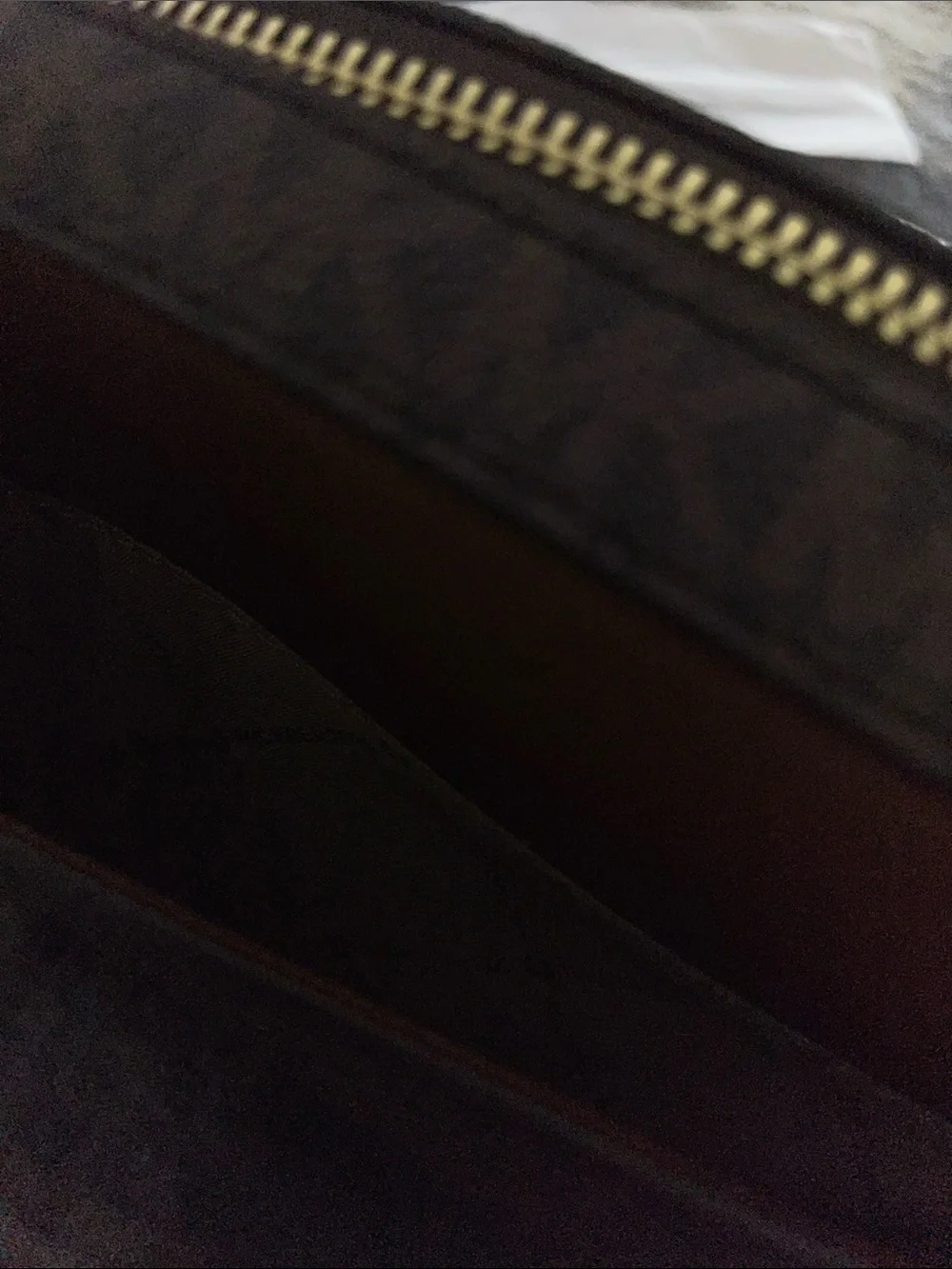 Michael Kors Brown and Tan MK Signature Crossbody Bag